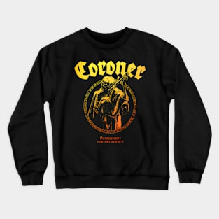 Coroner Thrash Metal Crewneck Sweatshirt